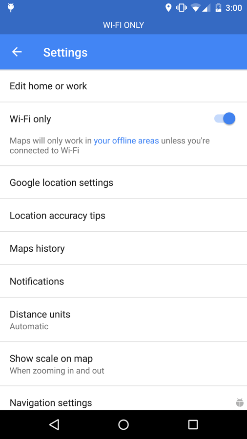 google mapas wifi
