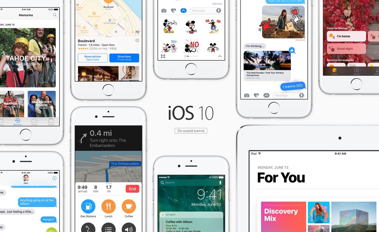 iOS 10 Roumanie