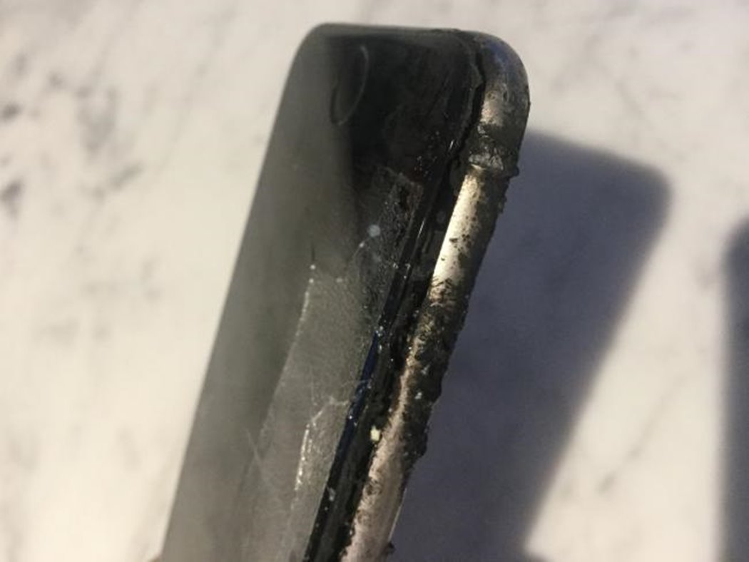 iPhone 6 Fuß verbrennen