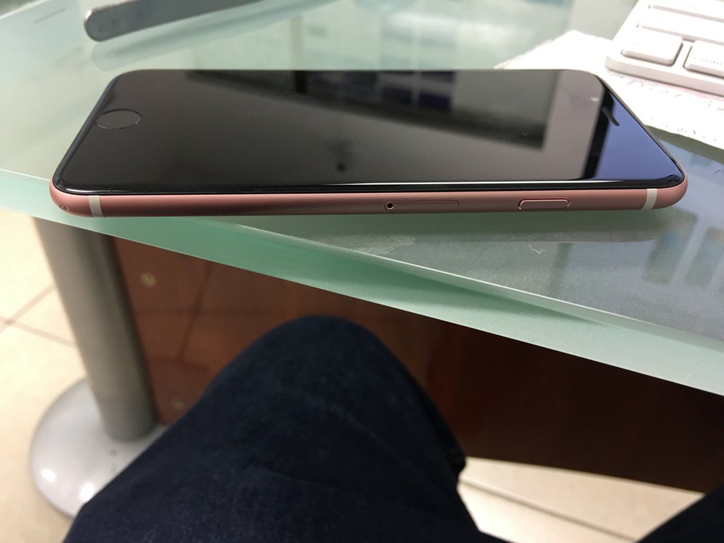 iphone 6s zwart roze feat