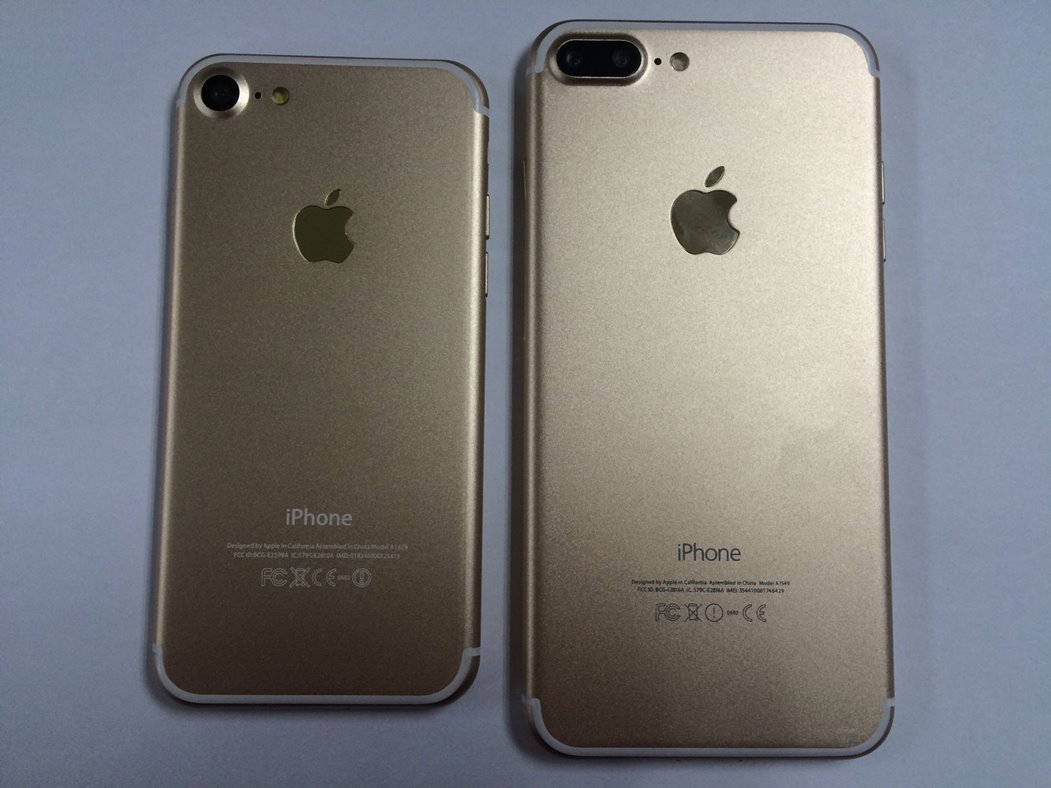 iphone 7 and 7 plus gold