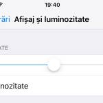luminozitate ecran