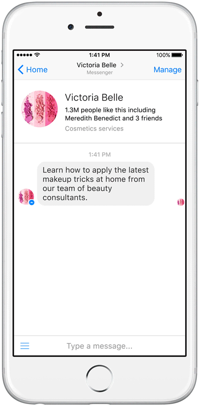 roboti reclame facebook messenger