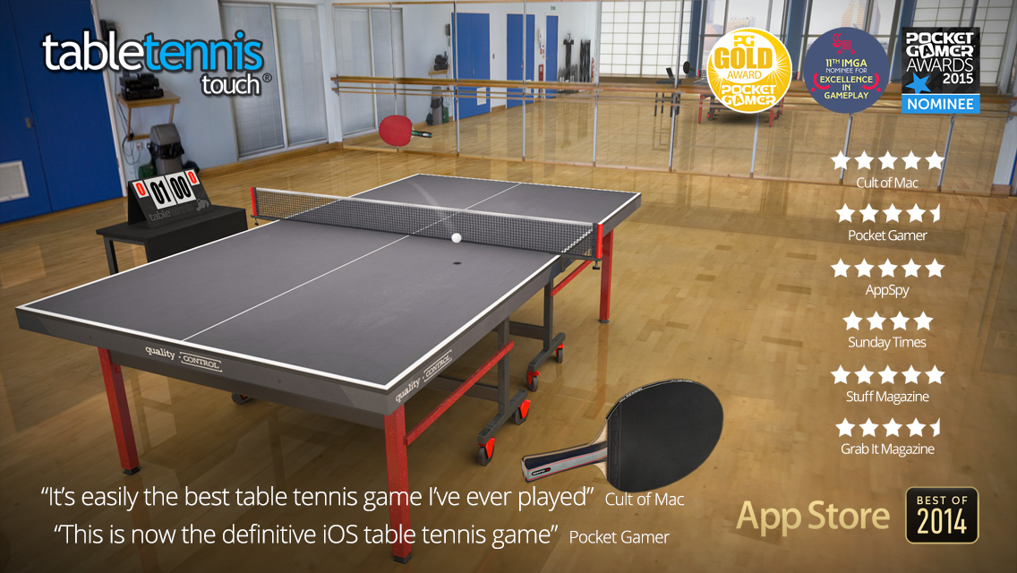 Tischtennis-Touch-iPhone