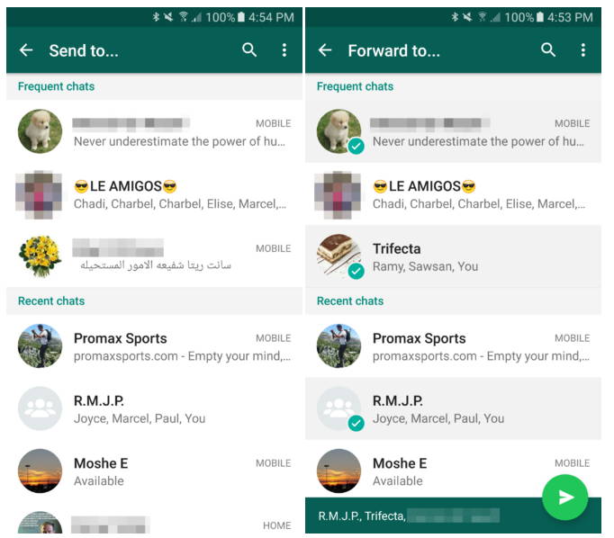 WhatsApp-Sharing-Nachrichten-Chats