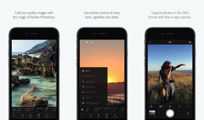 Adobe Lightroom RAW iOS 10
