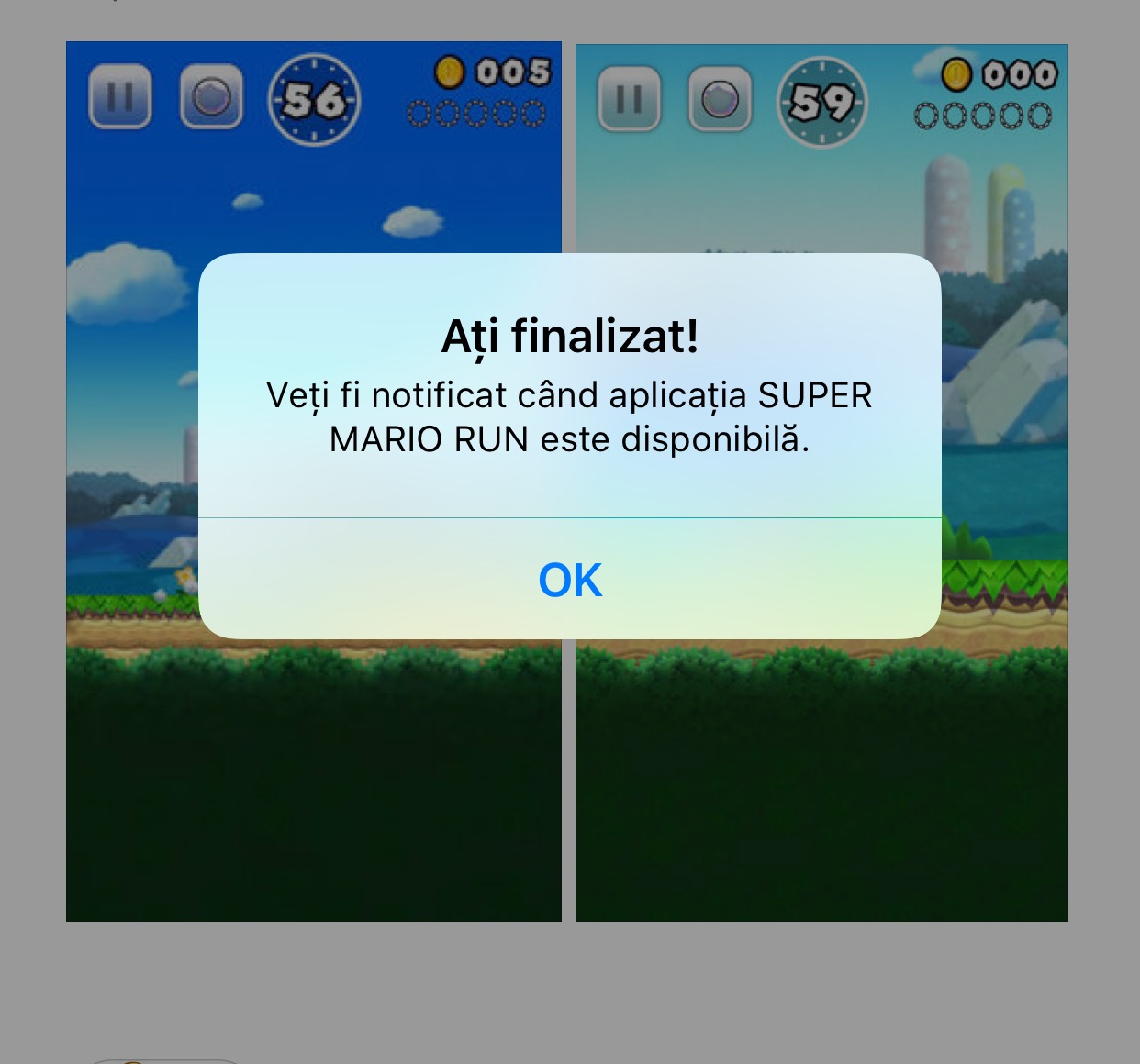 Powiadomienie aplikacji AppStore 1