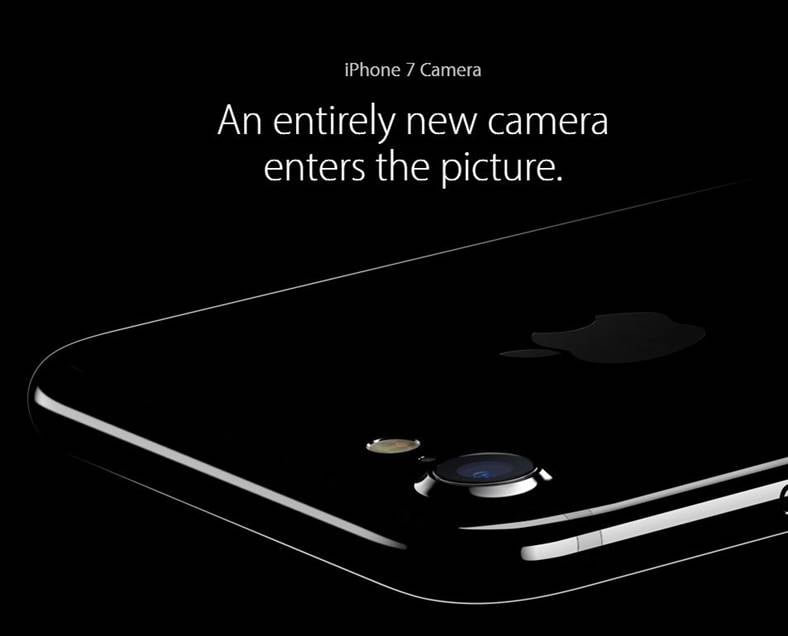 fotocamera dell'iphone 7