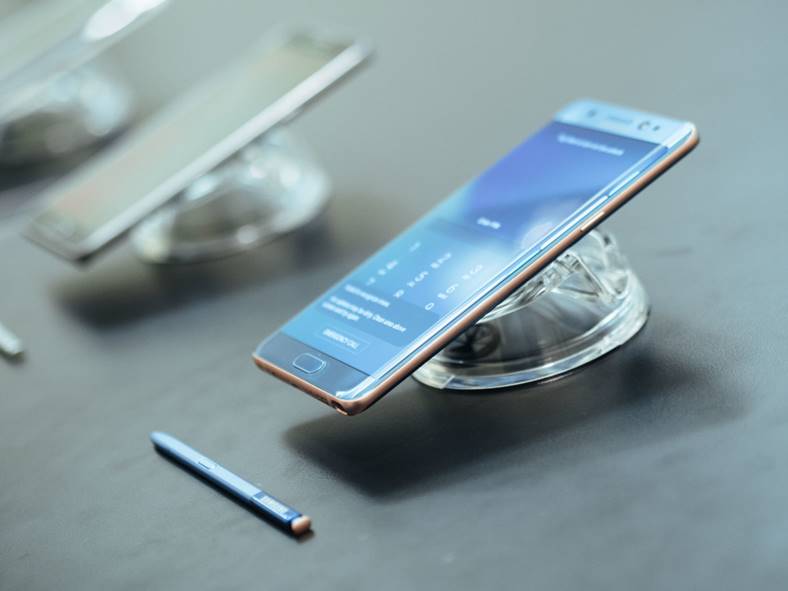 Galaxy Note 7 verbrand proces