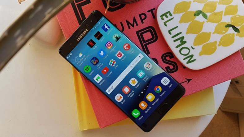 Galaxy Note 7 leidet unter Samsung