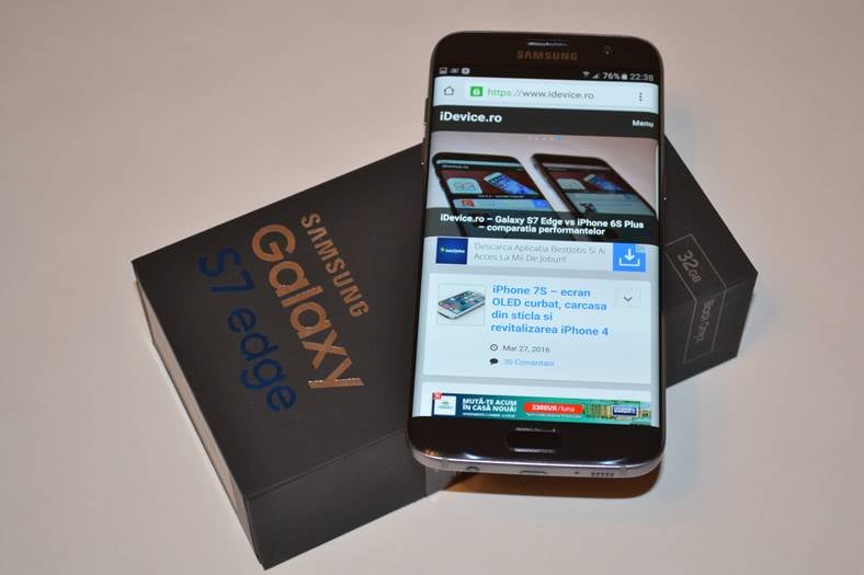 Galaxy S7 Edge verbrannt