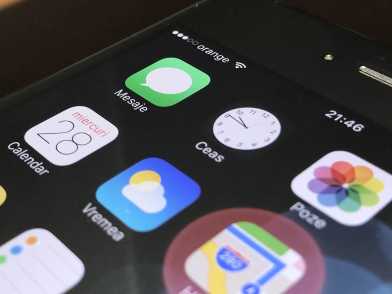 iMessage salvare date apple