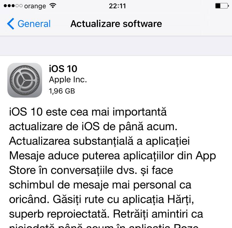 iOS 10GM