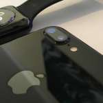 iPhone 7 jet black vs apple watch space black 1