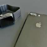 iPhone 7 Jet Black vs. Apple Watch Space Black 2