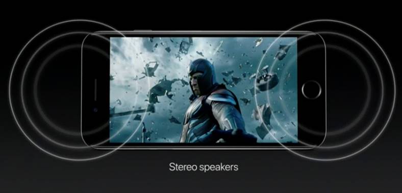 iPhone 7 plus stereokaiuttimet 1