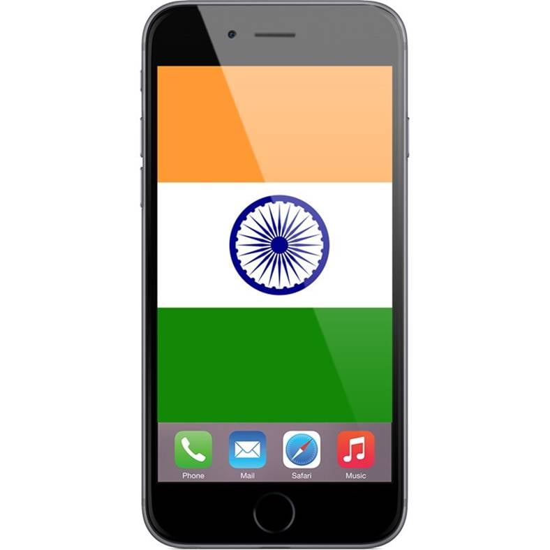 iPhone Indien irisskanner