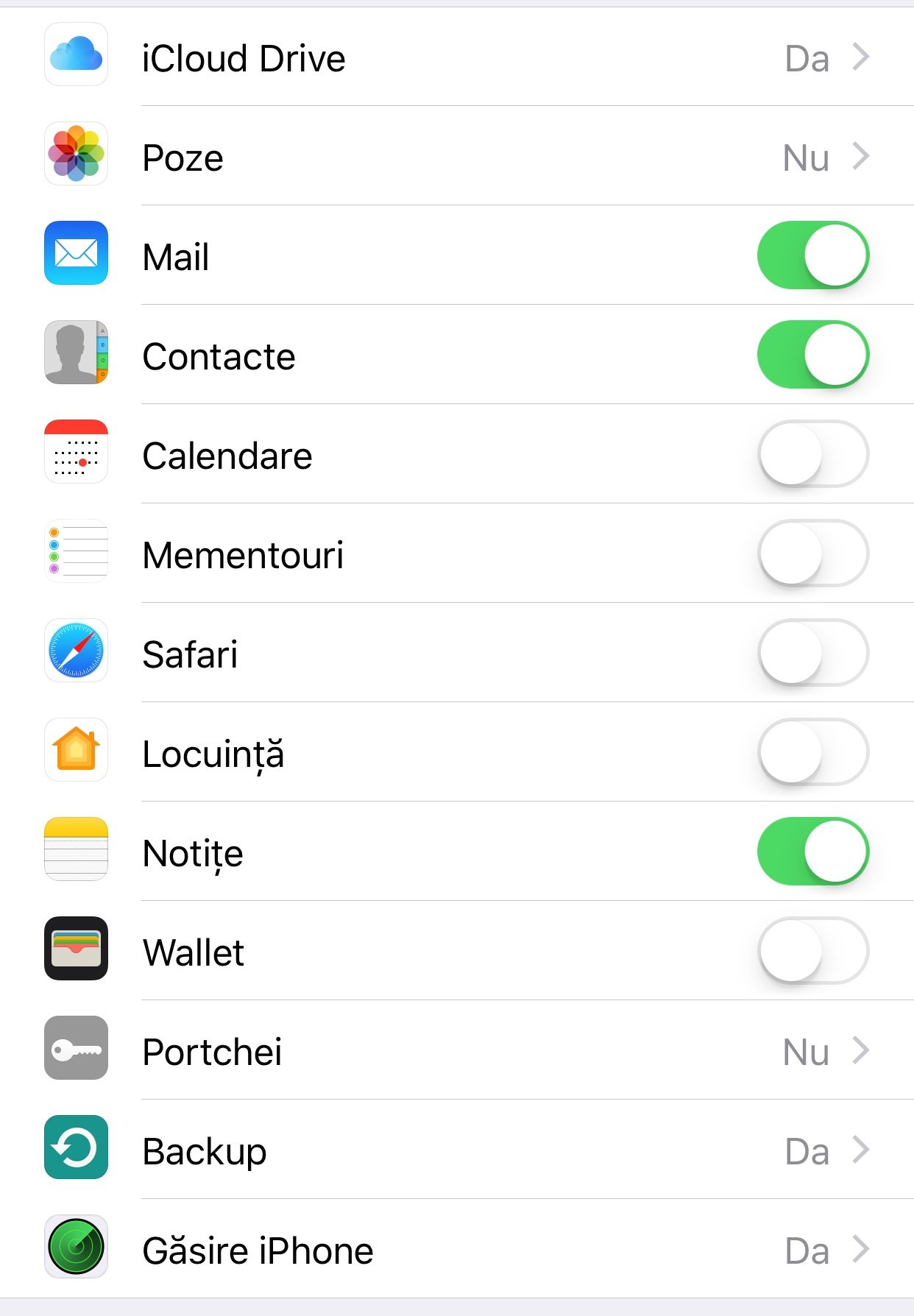 sauvegarde iCloud iOS 10