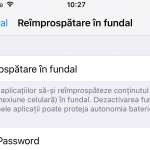 iOS 10 inaktiverar uppdatering av bakgrundsapp, bakgrundsuppdatering