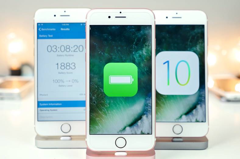 Ios 10 trick för batteriautonomi