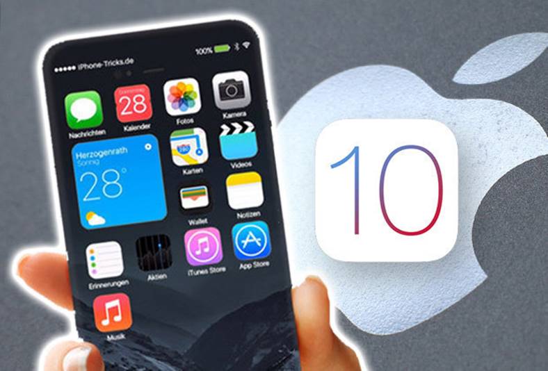 iOS 10 bringt schnelleres iPhone und iPad