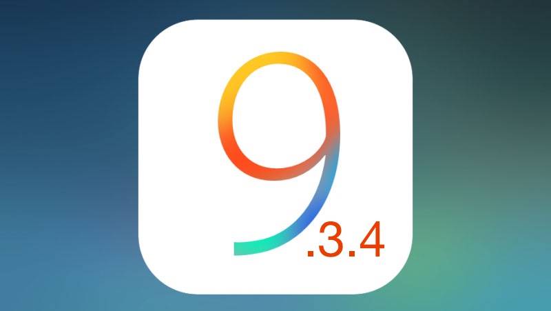 ios 9.3.4 signing