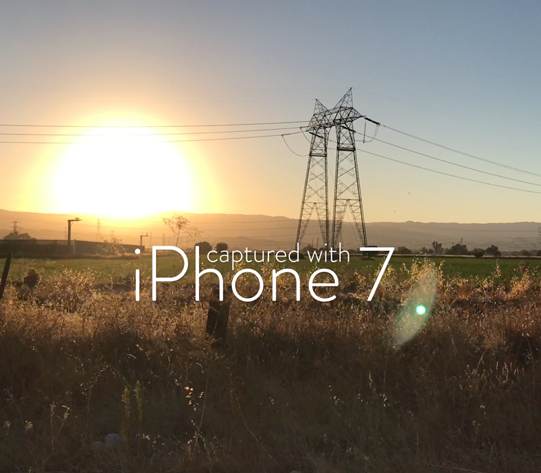 vídeo cinematográfico del iphone 7