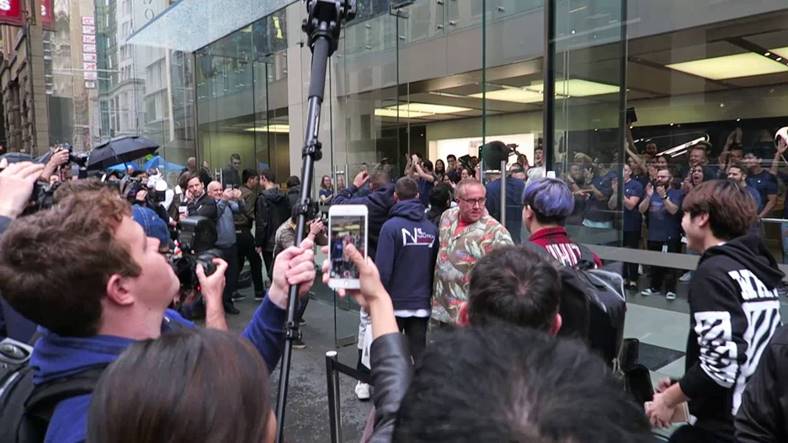 lancement de l'iPhone 7 à Sydney