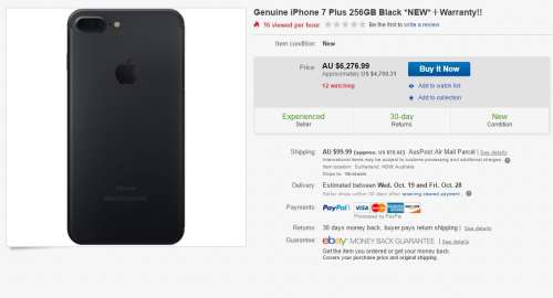 iphone 7 plus 4700$