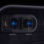 iphone 7 plus sensorer med dubbla kamerastorlekar