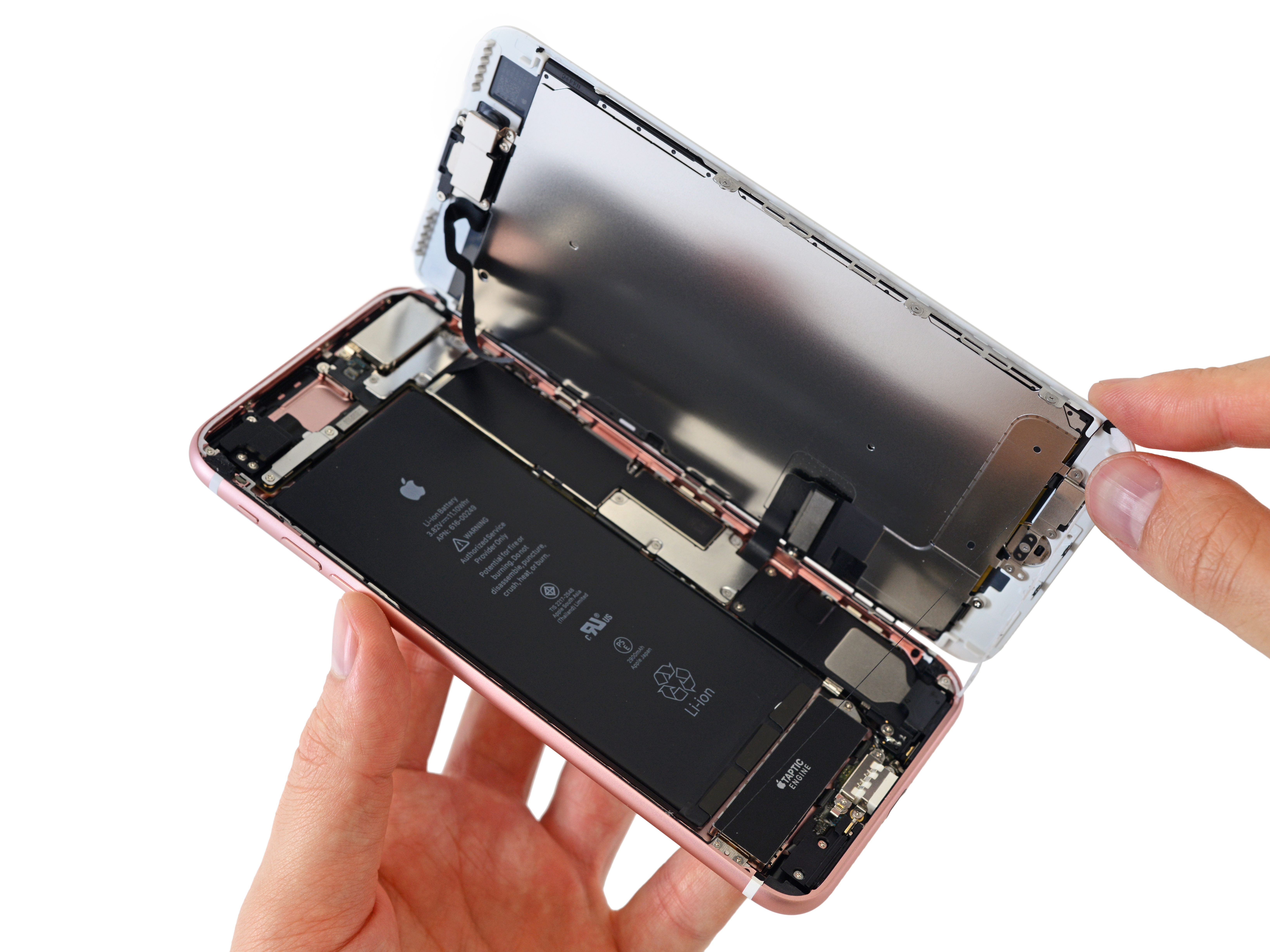 iphone 7 plus disassembled ifixit