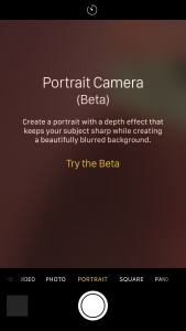 iphone 7 portræt ios 10.1 beta