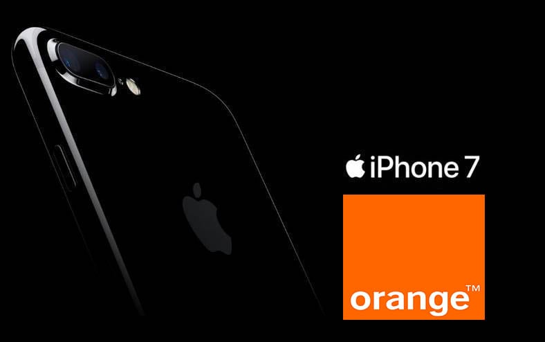 iPhone 7 förbeställ orange