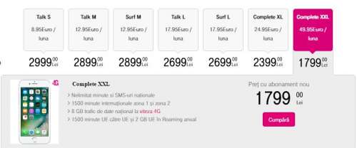 iphone 7 price telecom subscription