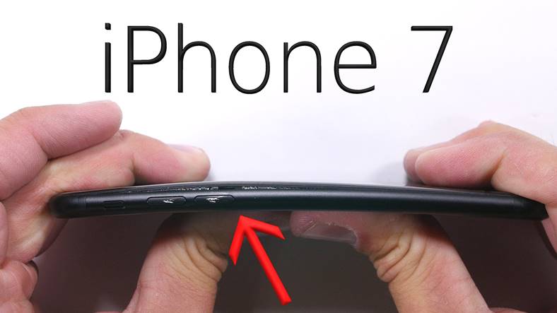 prueba de resistencia del iphone 7