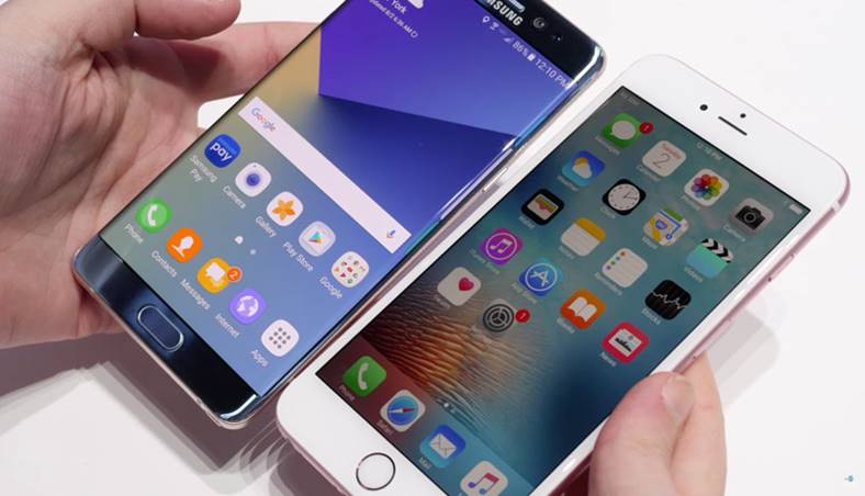 ventas de iphone 7 galaxy note 7