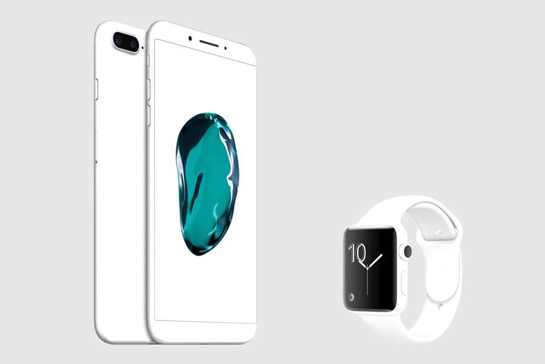iphone 8 white ceramic concept