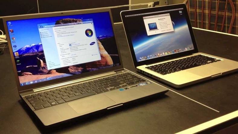 mac-laptop samsung