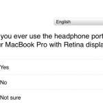 macbook audio port