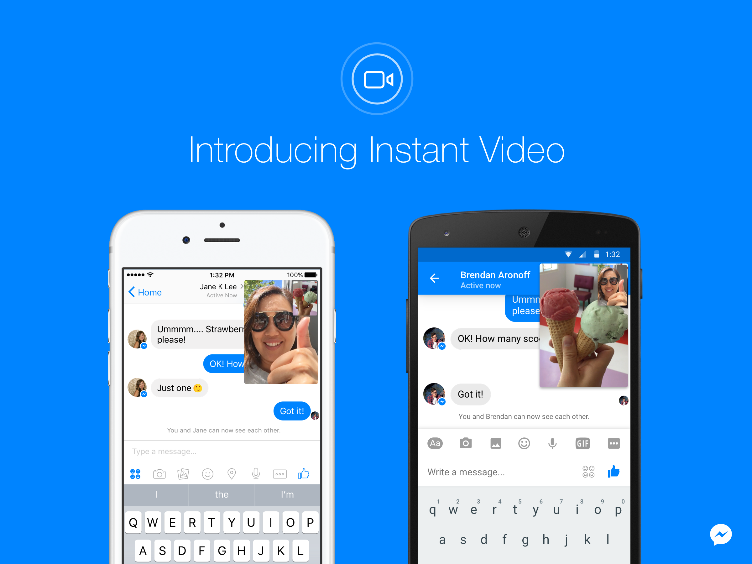 messenger instant videostream