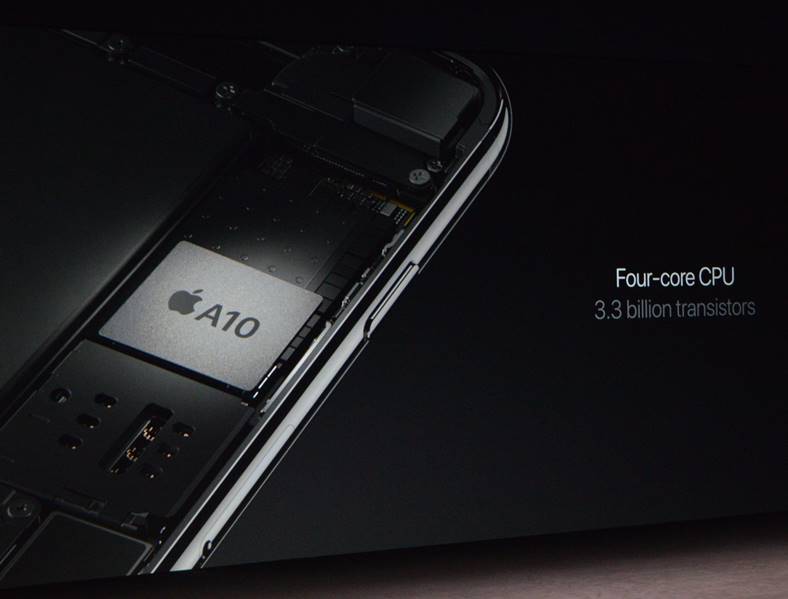 procesor quad-core iphone 7