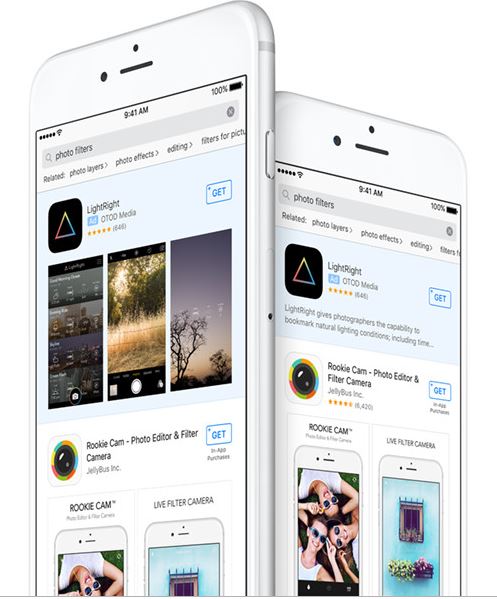 Appstore-Anzeigen für iOS 10