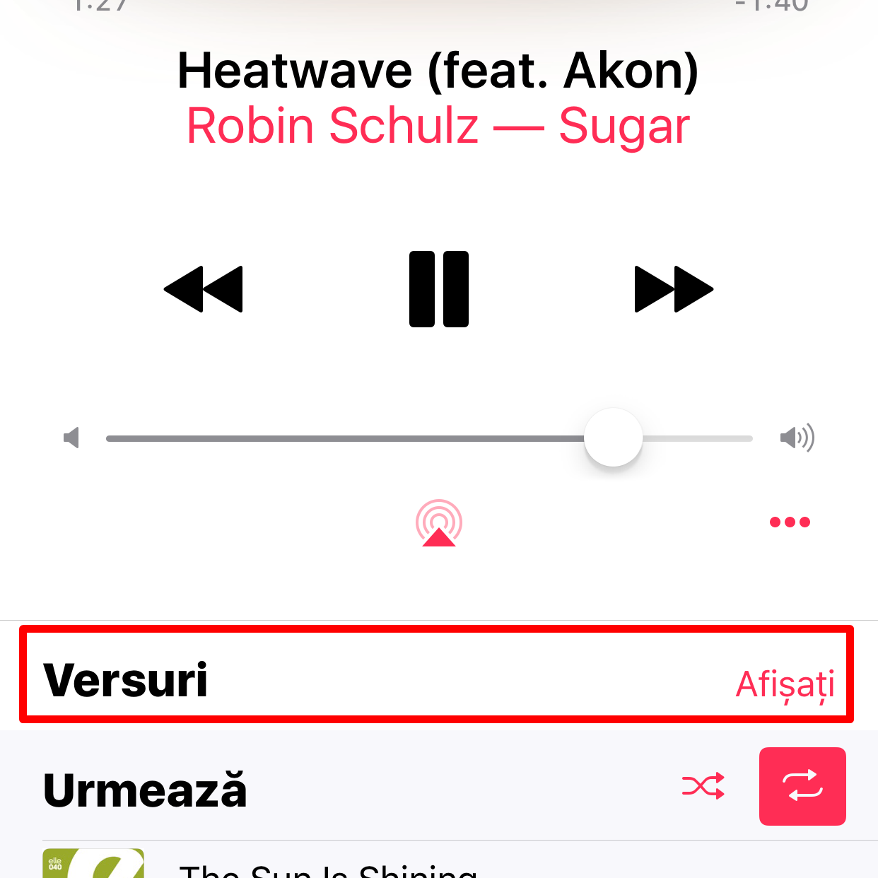 songtekst ios 10