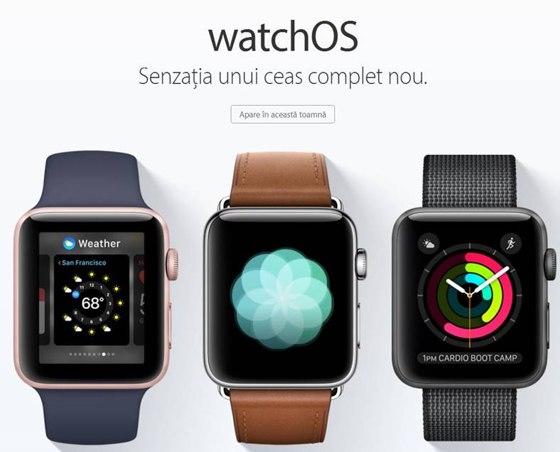 watchos 3 lansat