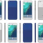 google-pixel-argent-bleu