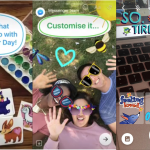 Historias de Snapchat clonadas de Facebook del Día del Messenger