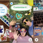 Storie di Snapchat clone di Facebook di Messenger Day