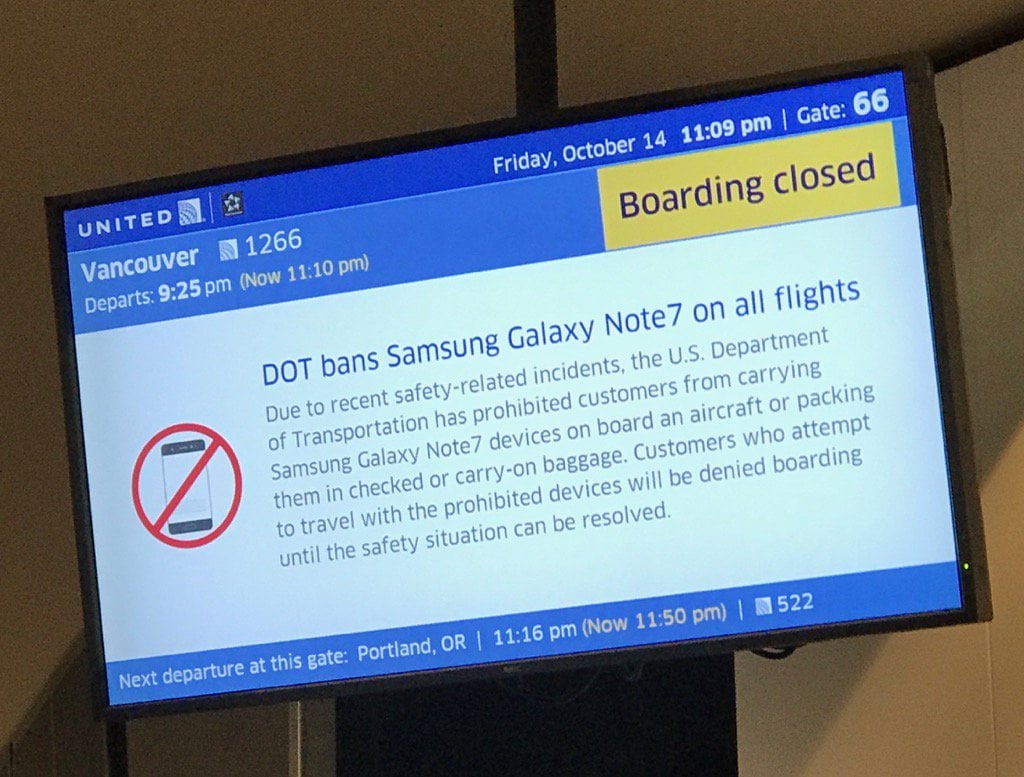 galaxy-note-7-förbjudet-flygplan