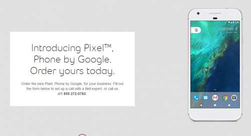 offizielles Google-Pixel-Telefon