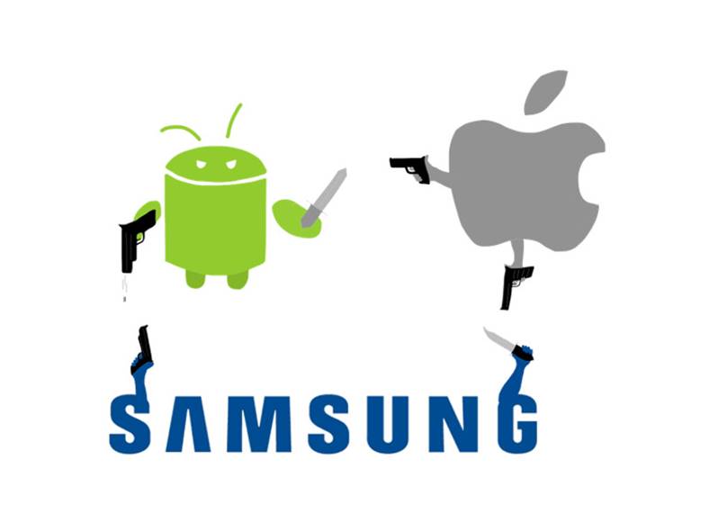 Samsung kontra Apple i Google